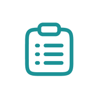 Clipboard checklist icon representing CPT-compliant audit-ready report generation